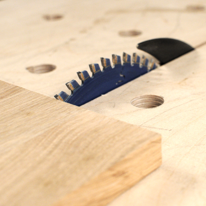 Scie circulaire sous table