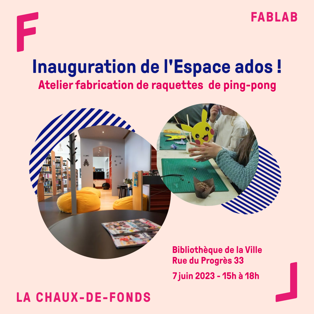 BIBLIOTHÈQUE DE LA VILLE / Inauguration de l'Espace ados !