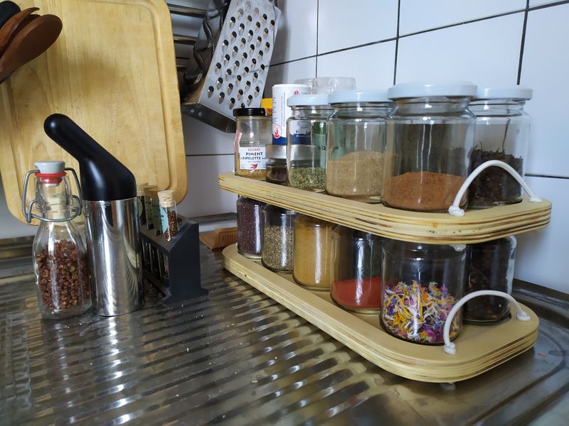 Plateaux pour épices